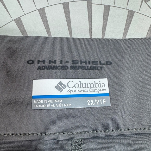 Columbia Climber Canyon Skort Gray Medium Stretch Built in Short Water Resistant - Picture 9 of 11